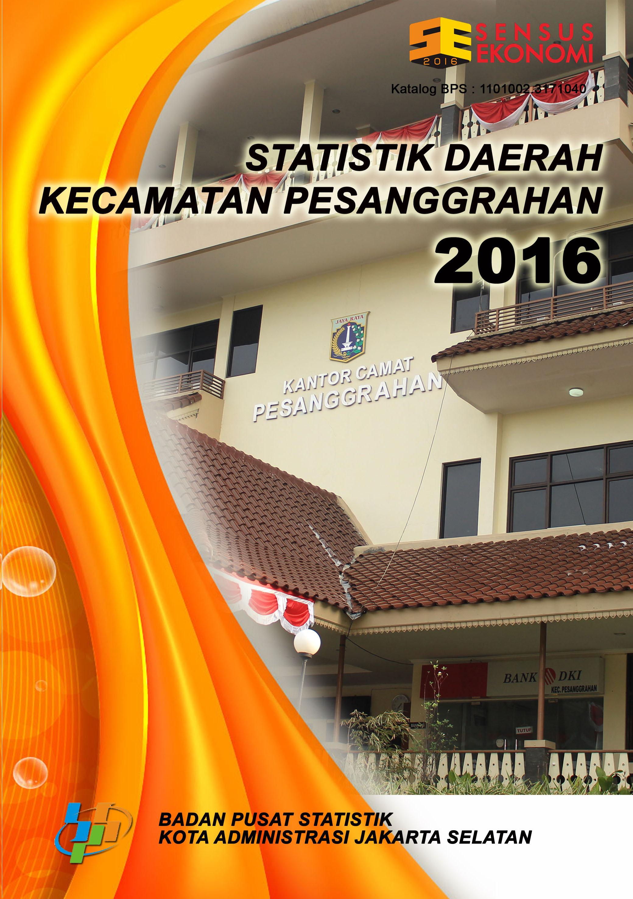 regional statistics Pesanggrahan 2016