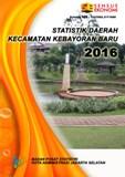 regional statistics Kebayoran Baru 2016