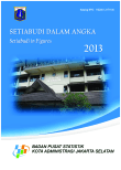 Kecamatan Setiabudi Dalam Angka 2013