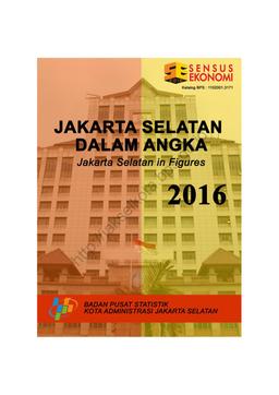 Kota Jakarta Selatan Dalam Angka 2016