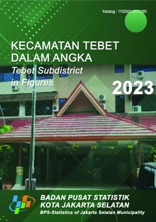 Kecamatan Tebet Dalam Angka 2023